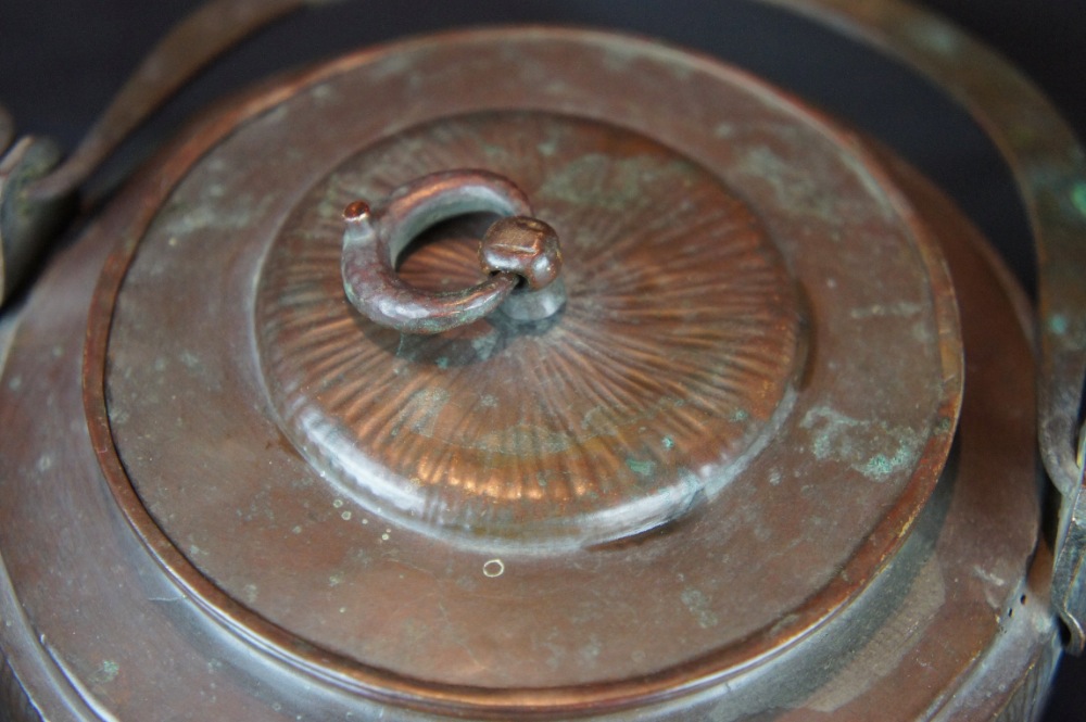 Antique bronze kettle hand made Japanese Tea Ceremony craft 1890 Japan - Picture 4 of 9