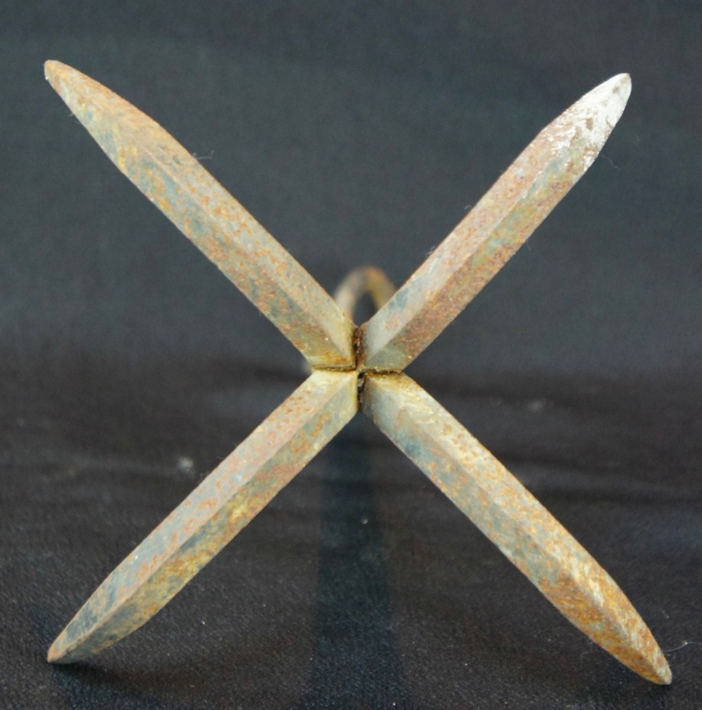 Anchor hook Japanese iron work Akari 1900 hand made Japan craft eBay