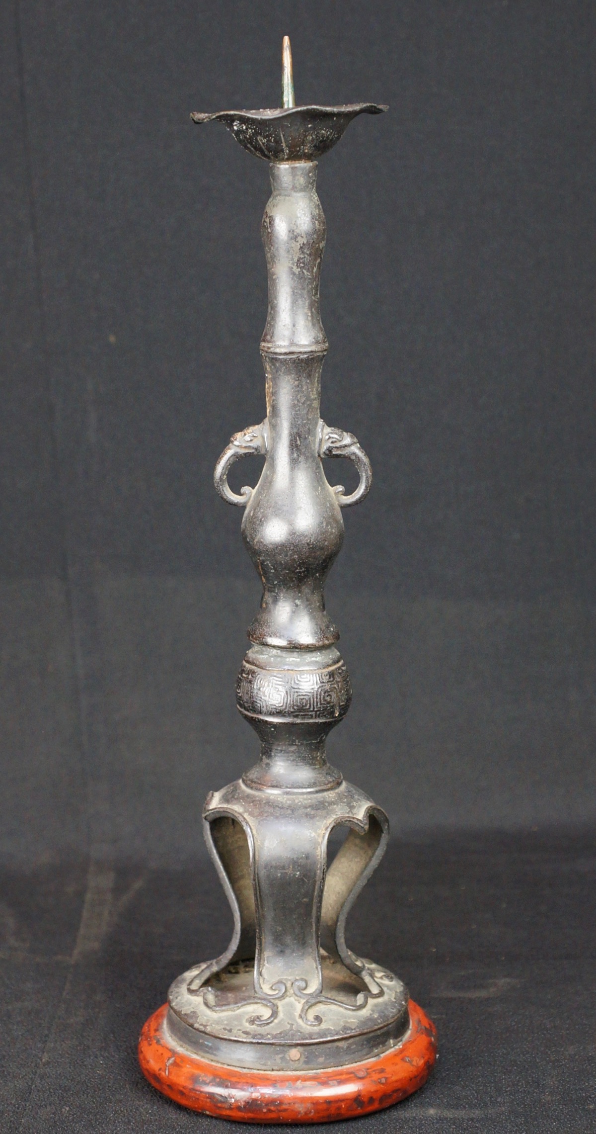 Antique japanese candlesticks