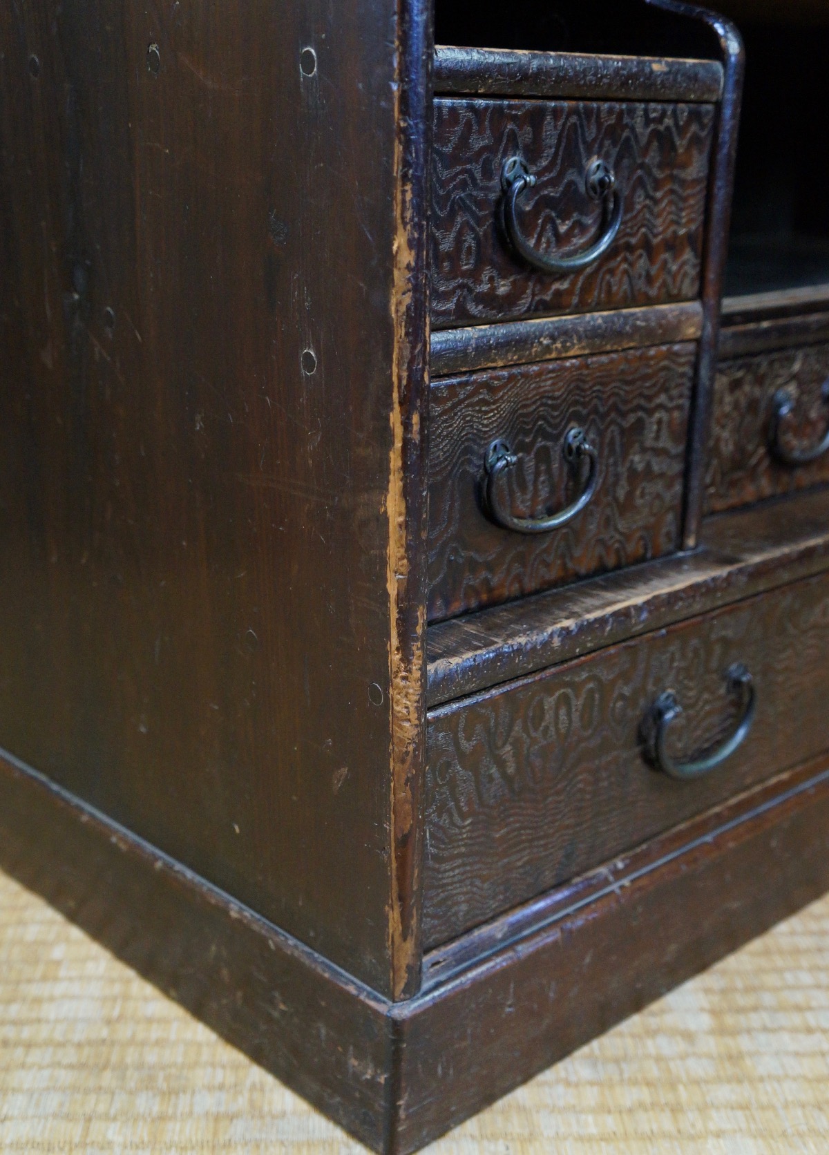 ANTIQUE CADANSU JAPANESE furniture 1890s interior Japan tea