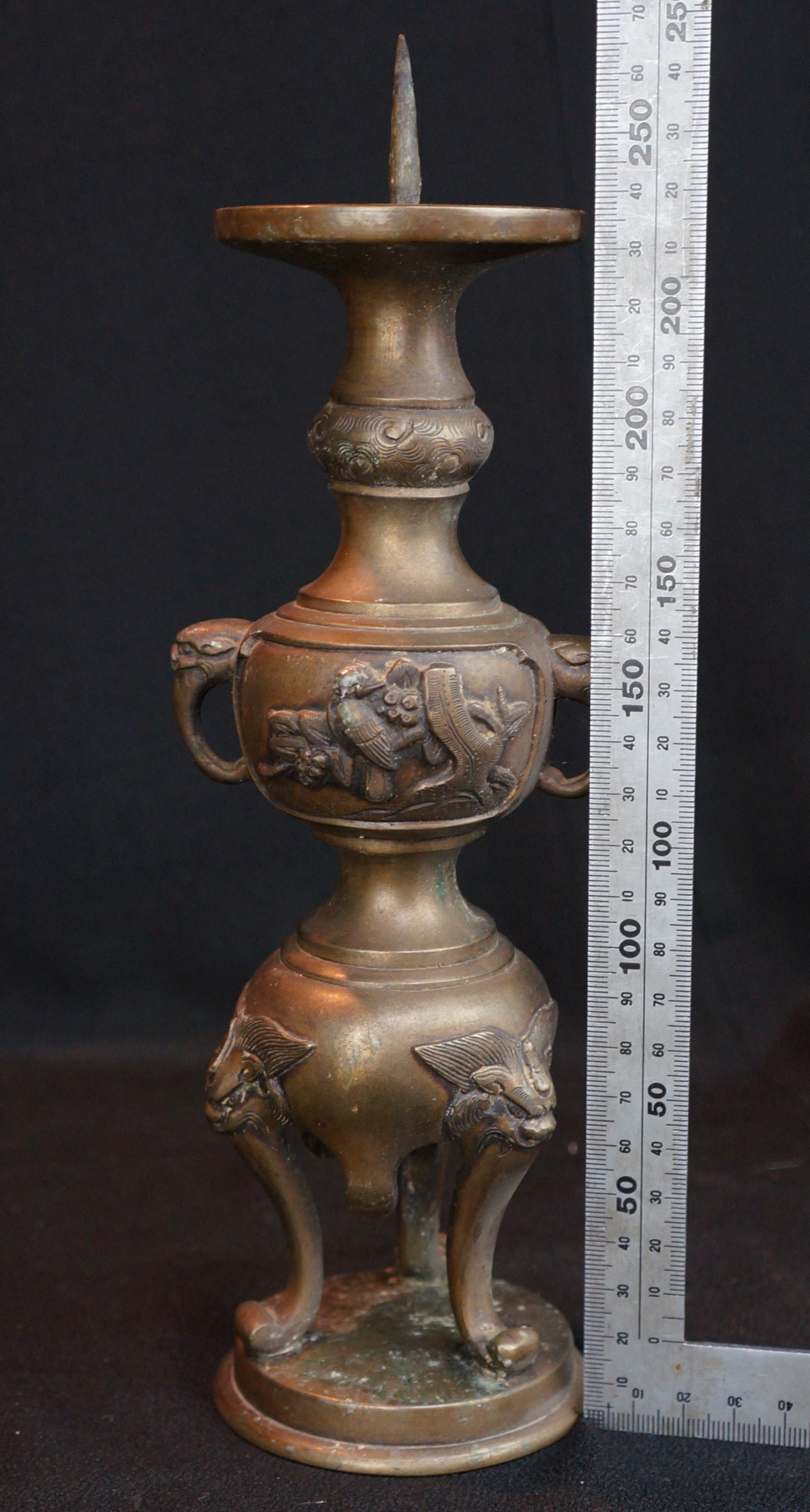 Antique japanese candlesticks
