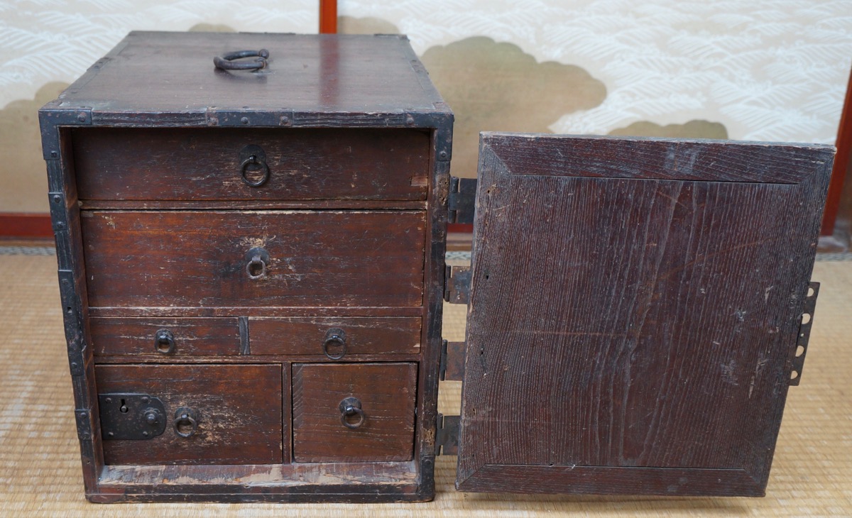 Antique Funadansu Japanese Edo furniture 1800s Japan Tansu eBay