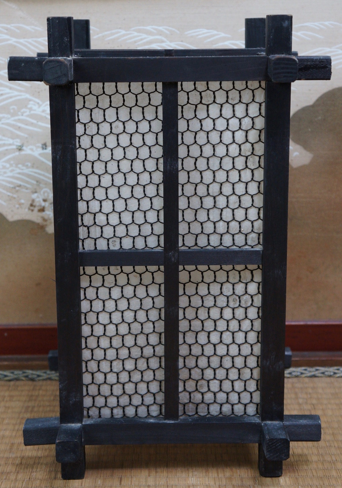 JAPANESE GARDEN LAMP 1900's candle lantern stand Japan architecture