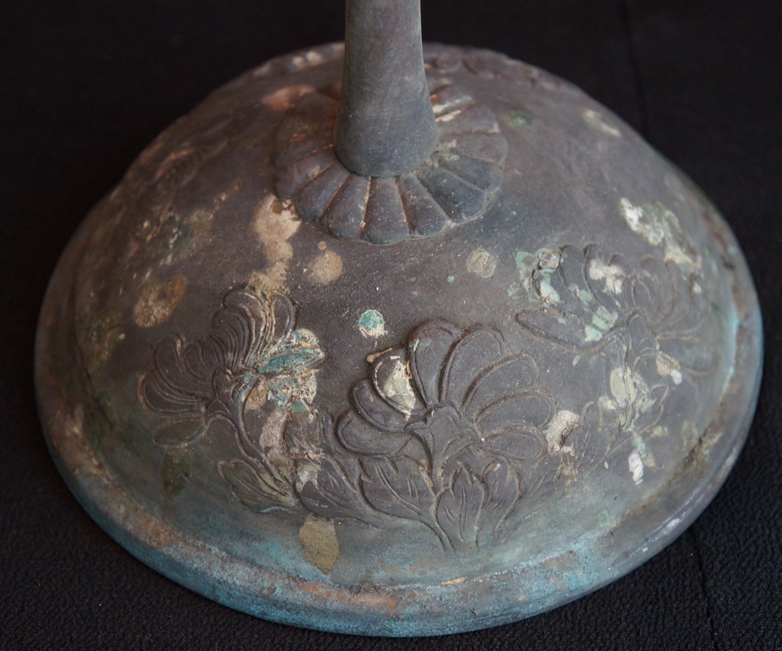 Antique japanese candlesticks