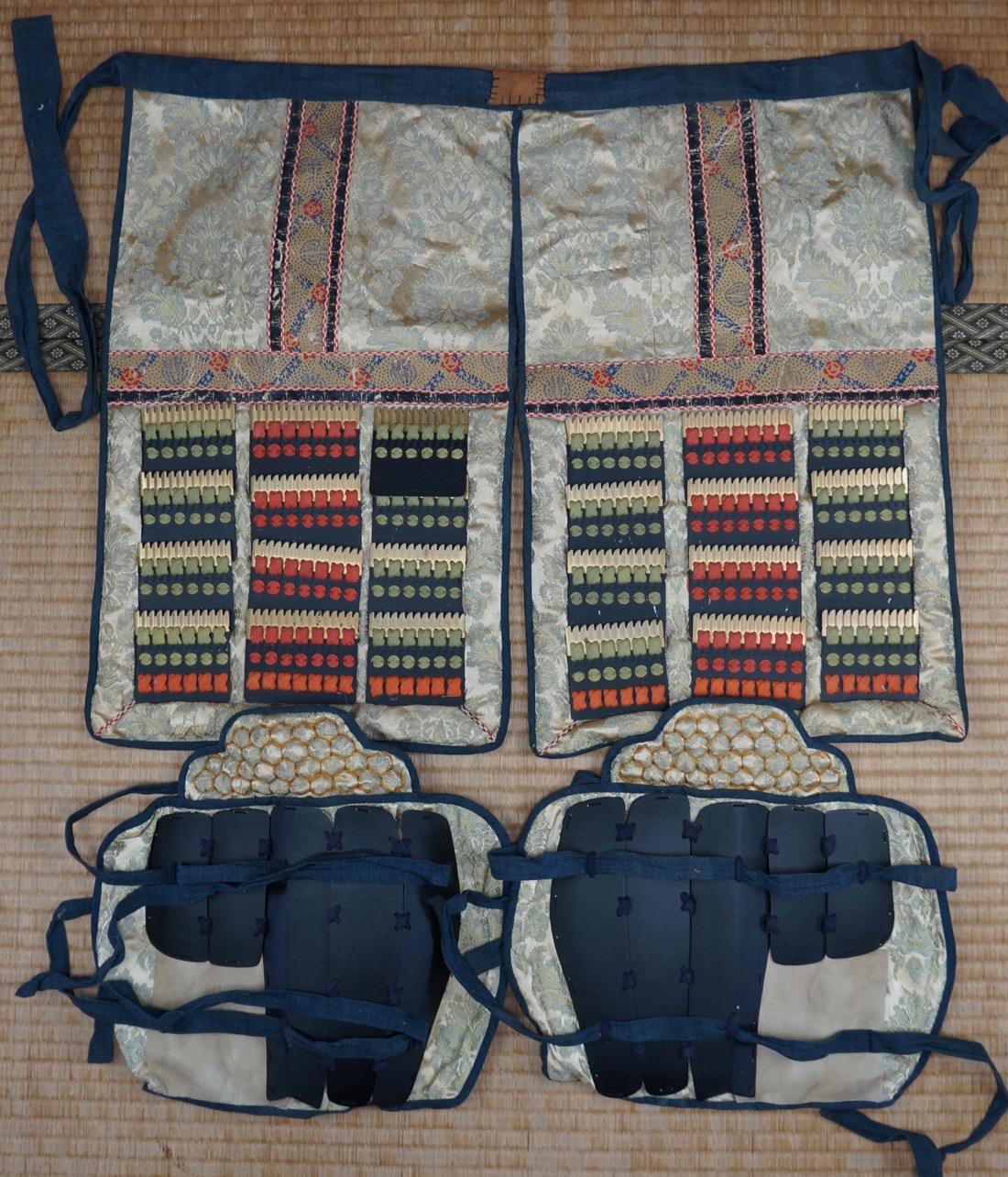 Samurai armor hand made Japanese craft 1900s Kabuto Do Kote Yoroi eBay