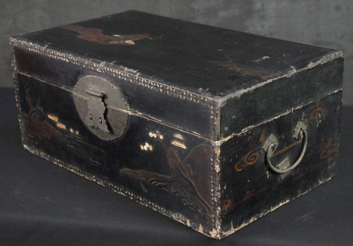 Antique cosmetics box 1700s