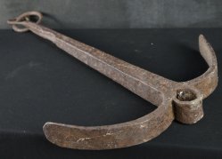 Antique Japan anchor 1800