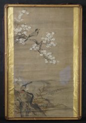 Antique spring birds 1800