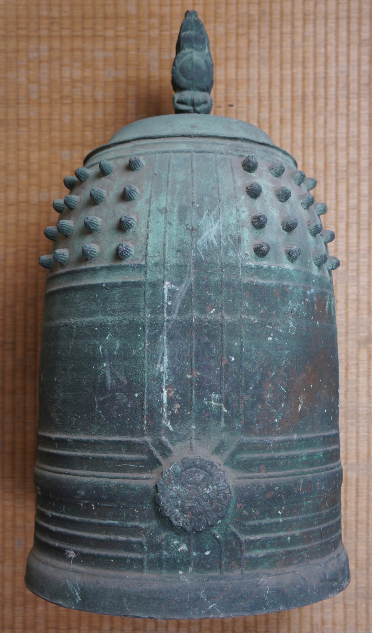 Antique Japan Buddhist temple bronze bell tower bell 1800s Japanese ...