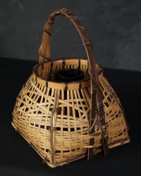 Bamboo woven Ikebana 1980