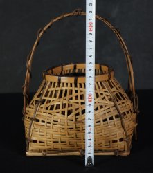 Bamboo woven Ikebana 1980