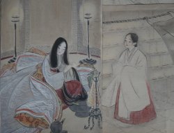 Bijin-ga watercolor 1910