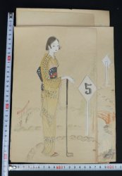 Bijin sketch 1910