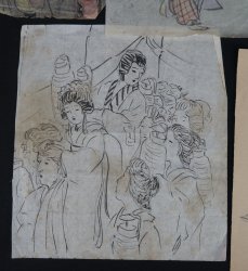 Bijinga festival sketch 1910