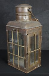 Bronze lamp 1950