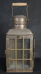 Bronze lamp 1950