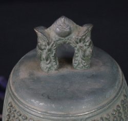 Buddhist bell 1950 bronze