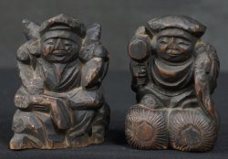 Ebisu and Taikoku deity 1880