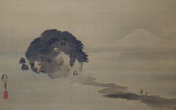 Enoshima landscape Hōitsu 1790