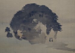 Enoshima landscape Hōitsu 1790