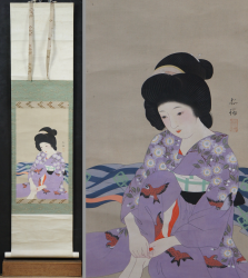 Geisha painting 1930s