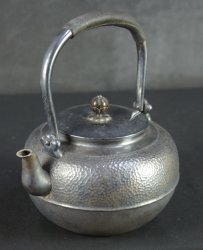 Gin-Bin silver kettle 1930 一松斎