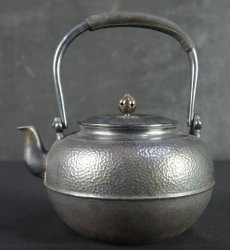 Gin-Bin silver kettle 1930 一松斎