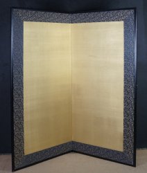 Gold Byobu screen 1980