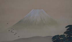 Gyokushou Fuji scroll 1880