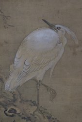 Hoson Sagi bird 1880