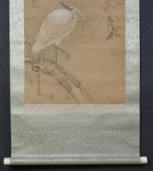 Hoson Sagi bird 1880