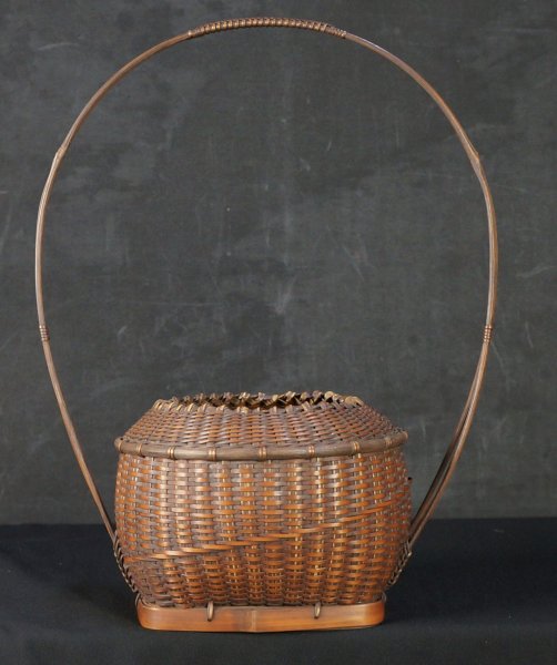 Ikebana bamboo vase 1950 B