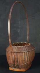 Ikebana bamboo vase 1950 B