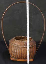 Ikebana bamboo vase 1950 B