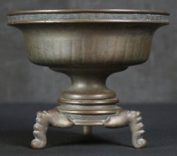 Ikebana Suiban bronze 1880