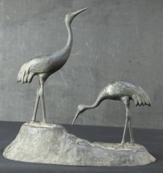 Japan garden birds 1900
