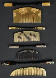 Japan Hair pins combs 1900