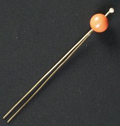 Kanzashi glass bead 1940