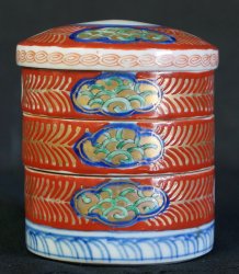 Keshyo Imari box 1800s