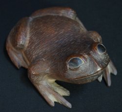 Ryuunanki Kibori frog 1880