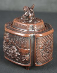 Kosai Koro bronze censer 1970