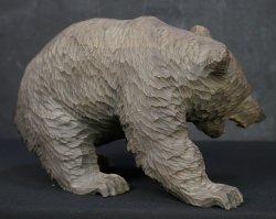 Kuma bear Okkaido craft 1970