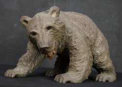 Kuma bear Okkaido craft 1970