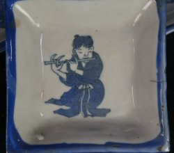 Mame-Zara plate flute 1800