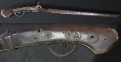Matchlock musket 1700s 