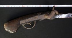 Matchlock musket 1700s 