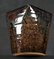 Mizusashi Seto ceramic 1970