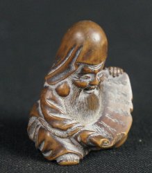 Netsuke Fukurokuji 1800