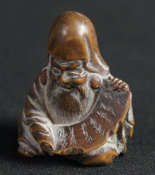 Netsuke Fukurokuji 1800