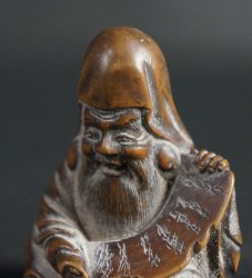 Netsuke Fukurokuji 1800